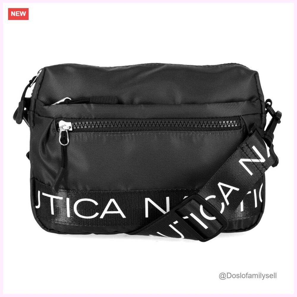 Nylon Crossbody Belt Bag Adjustable Strap Lightweight Travel Purse